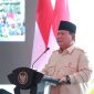 Presiden RI Prabowo Subianto saat meresmikan 37 proyek ketenagalistrikan nasional yang tersebar di 18 provinsi. (Dok. Tim Media Prabowo)